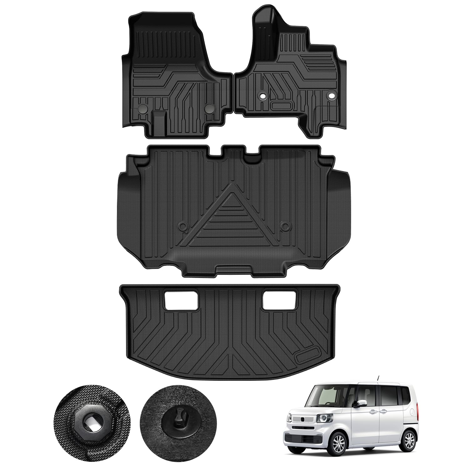 マット Buy 7D Base Trunk Mat for Honda City ZX - Black Online atâœ“Best